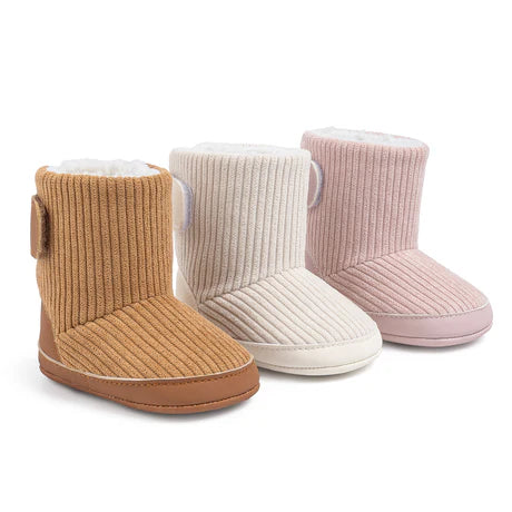 Sherpa Ribbed Baby Boots