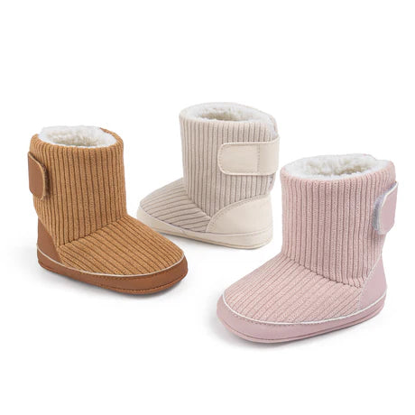 Sherpa Ribbed Baby Boots
