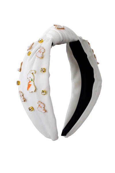 Bunny Rhinestone Headband