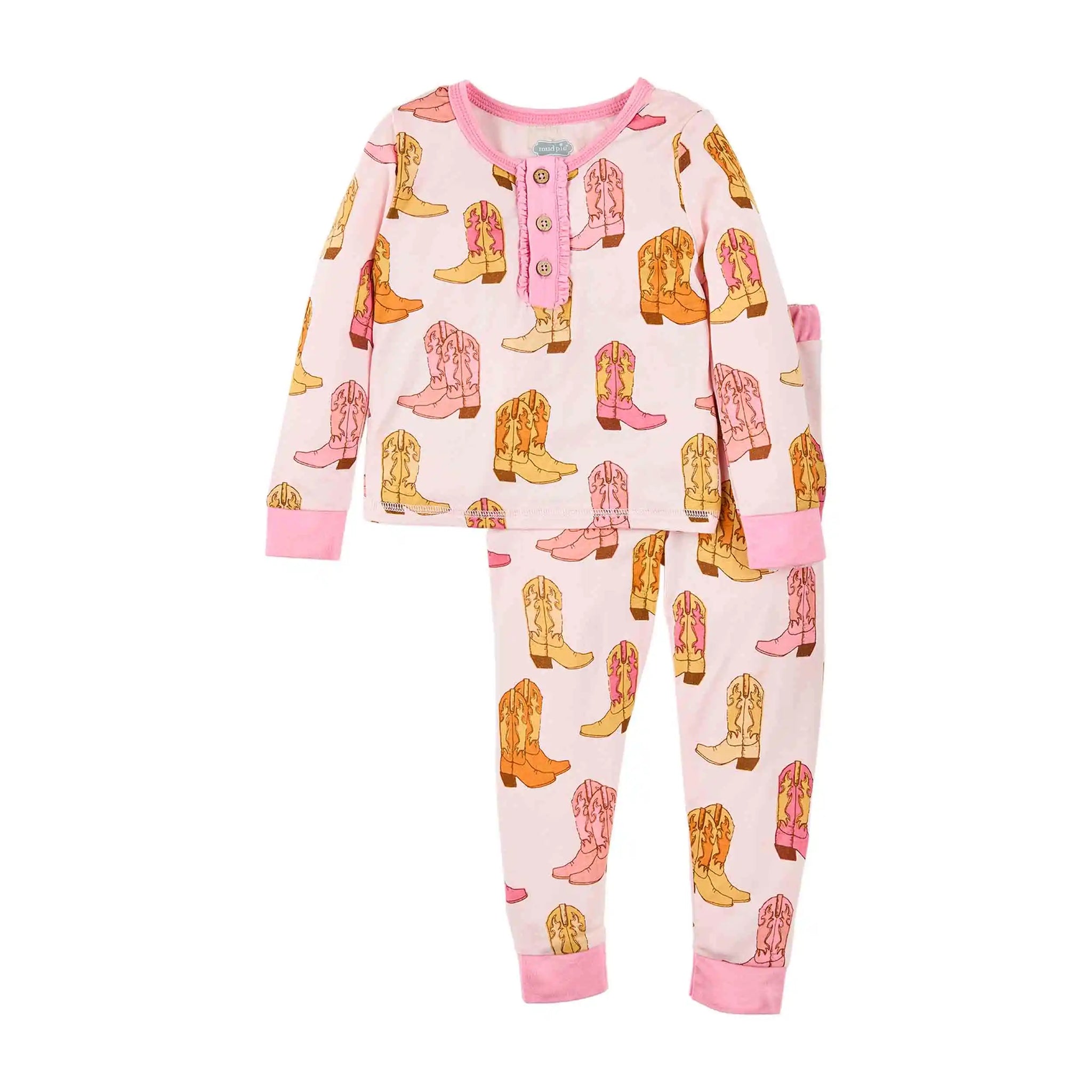 Pink Cowgirl Boot PJ's