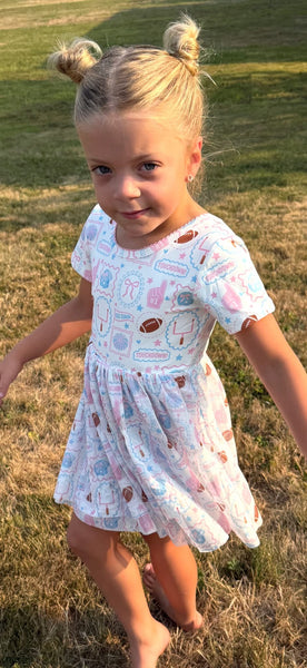 Touchdown Twirl Dress