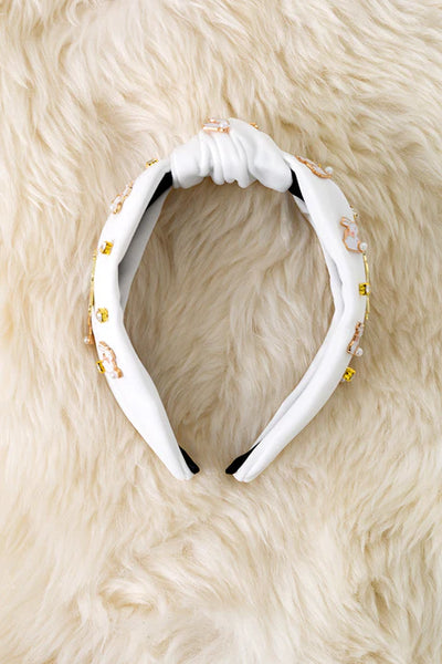 Bunny Rhinestone Headband