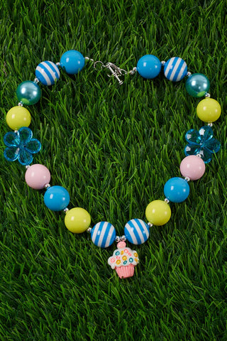 Cupcake Bubble Necklace