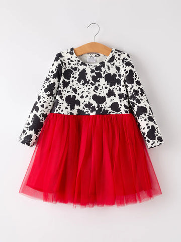 Moo-Red Tutu Dress