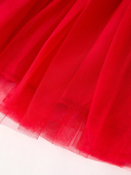 Moo-Red Tutu Dress