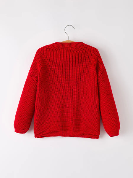 Holiday Bulb Sequin Sweater