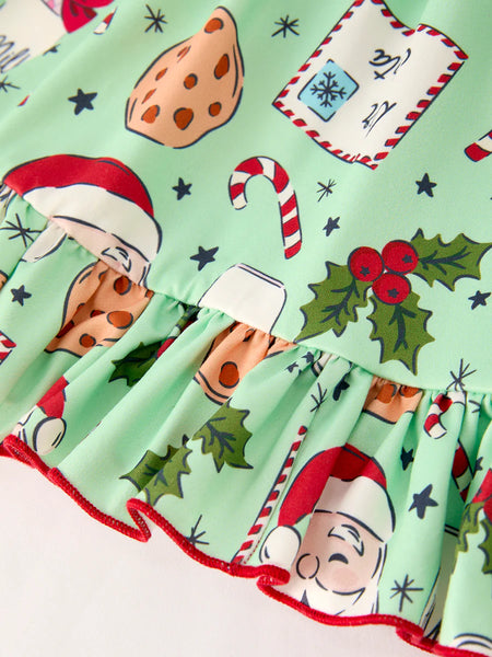 Santa Cookies and Milk Dress