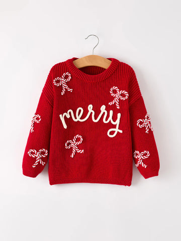 Merry Candy Cane Sweater (Adult)