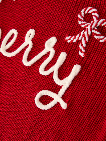 Merry Candy Cane Sweater (Girls)