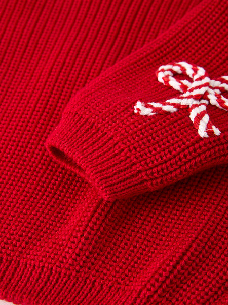 Merry Candy Cane Sweater (Girls)