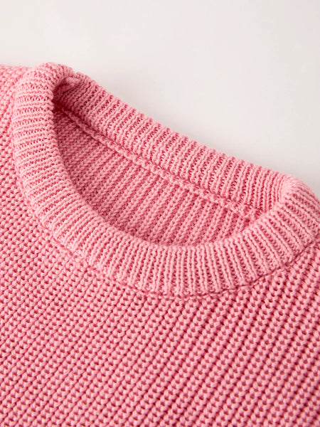 Candy Cane & Bow Sweater