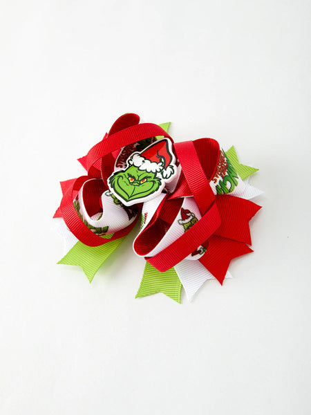 Grinchmas Hair Clip