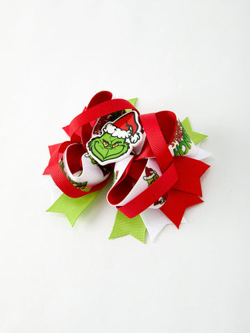 Grinchmas Hair Clip