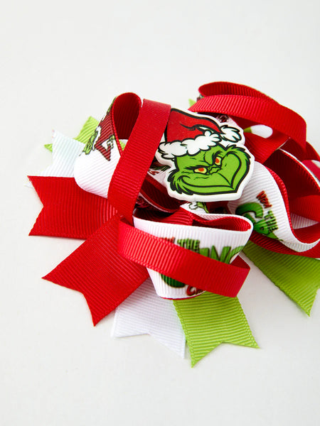 Grinchmas Hair Clip
