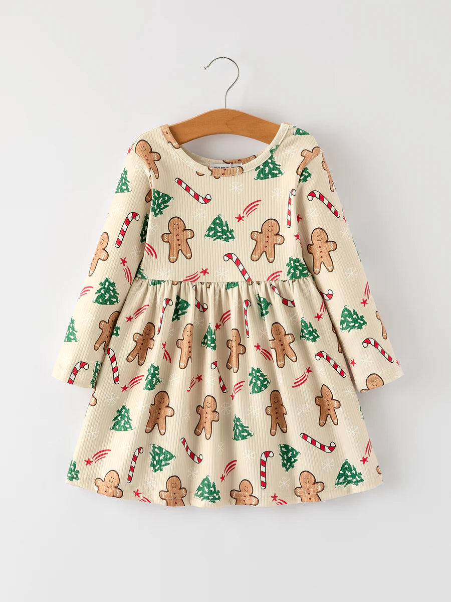 Gingerbread Sweet Holiday Dress