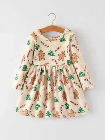Gingerbread Sweet Holiday Dress