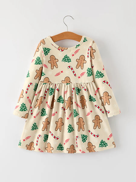 Gingerbread Sweet Holiday Dress
