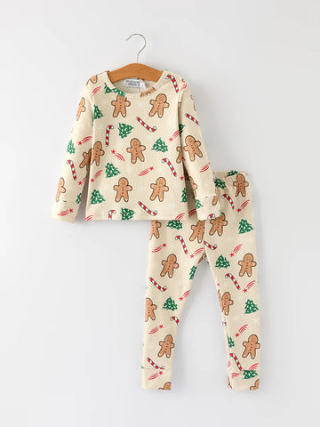 Gingerbread Sweet Holiday PJ Set