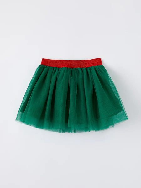 Candy Cane Sequin Tutu Skirt
