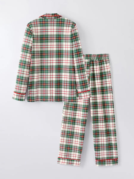 Mommy & Me Plaid PJ Set (Mom)