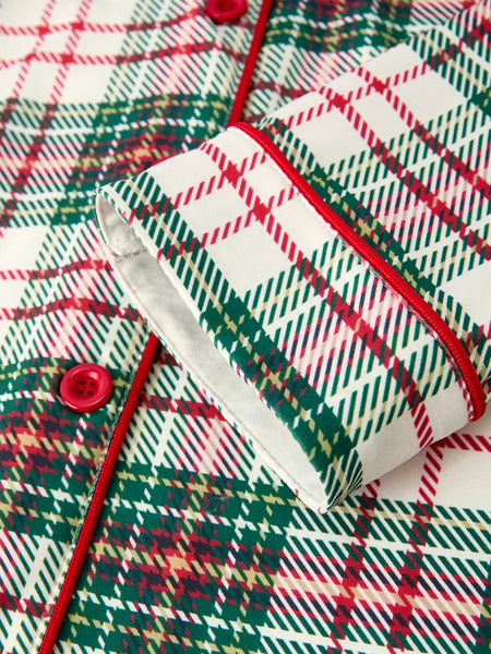 Mommy & Me Plaid PJ Set (Mom)