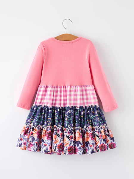 Autumn Patchwork Dress