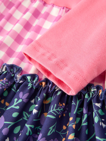 Autumn Patchwork Dress