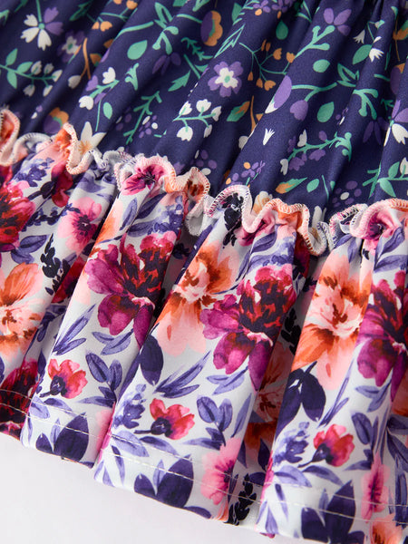 Autumn Patchwork Dress