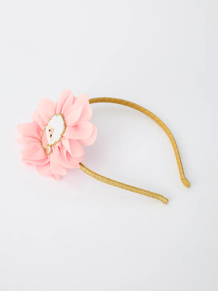 Santa Flower Headband