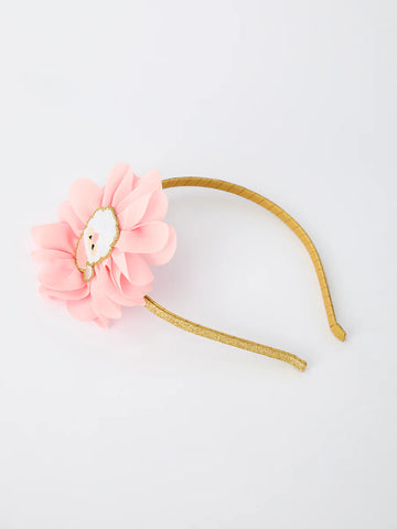 Santa Flower Headband