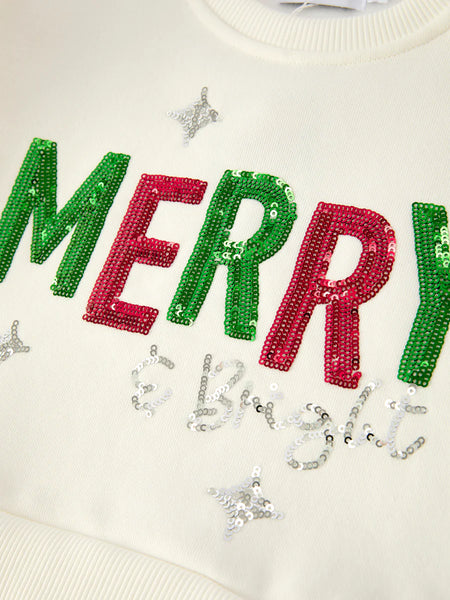 Merry & Bright Sequin Sweater