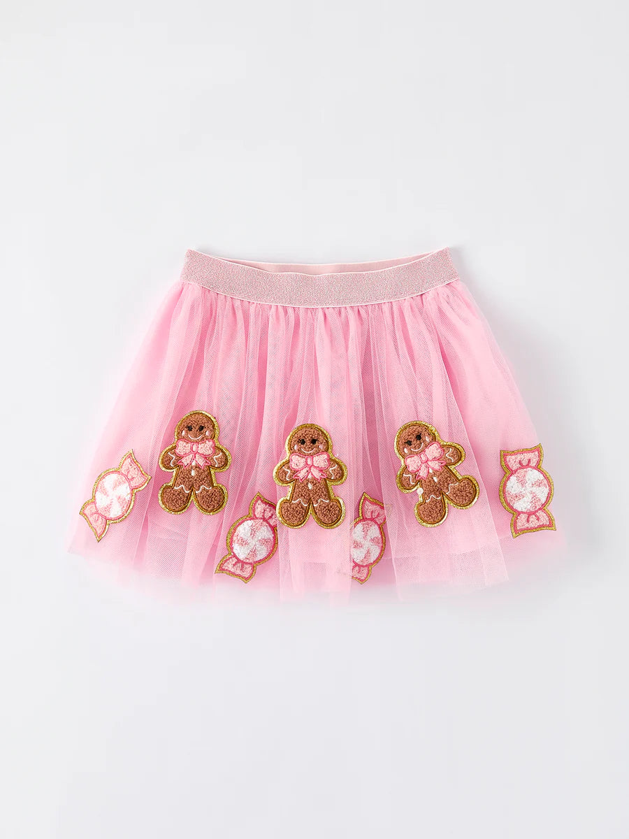 Gingerbread Tutu Skirt