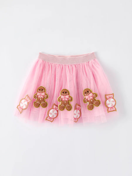 Gingerbread Tutu Skirt