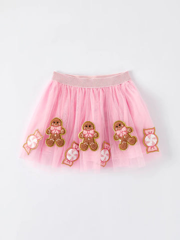 Gingerbread Tutu Skirt
