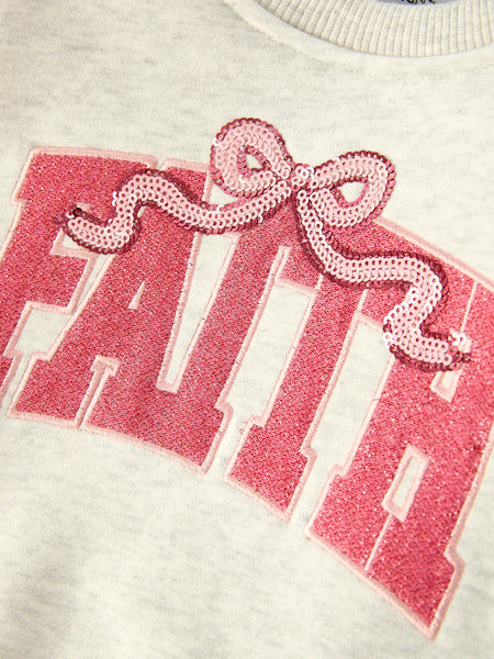 Faith Bow Sweater