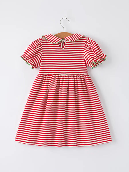 Christmas Tree Striped Dress