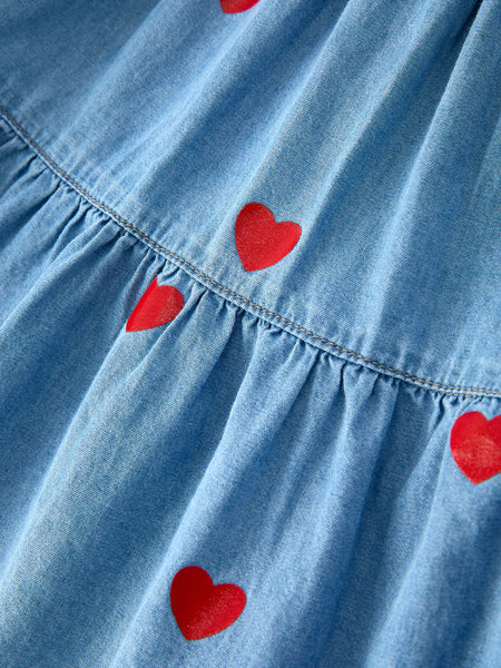 Denim Heart Dress