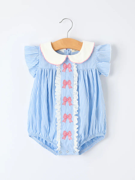Bow Collared Romper