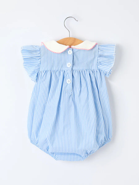 Bow Collared Romper