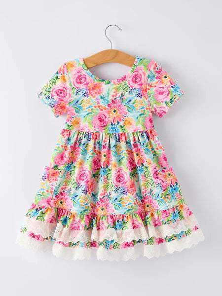 Spring Floral Dress