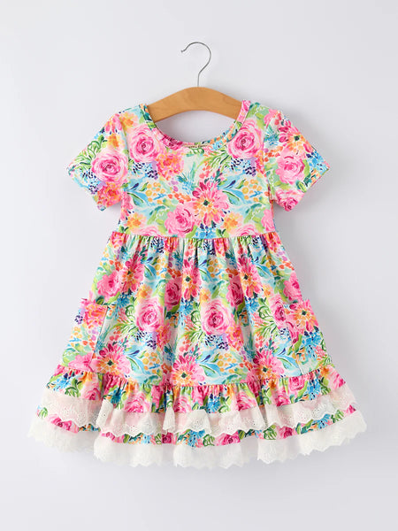 Spring Floral Dress