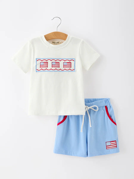 Patriotic Flag Short Set
