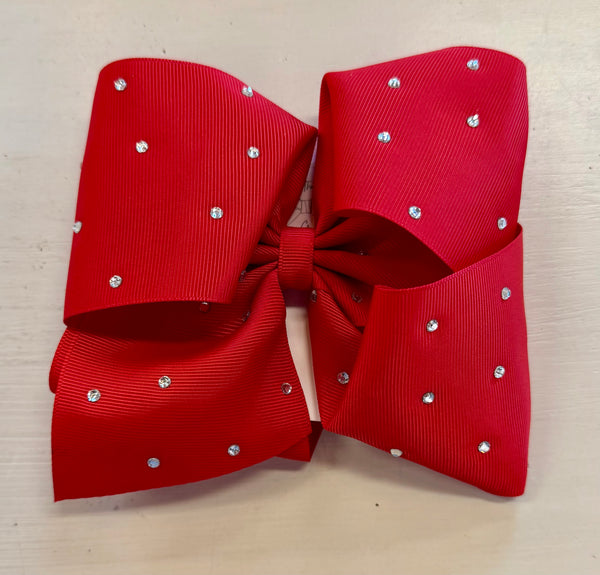 Rhinestone Clip Bows
