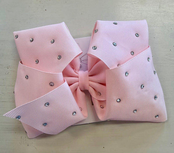 Rhinestone Clip Bows