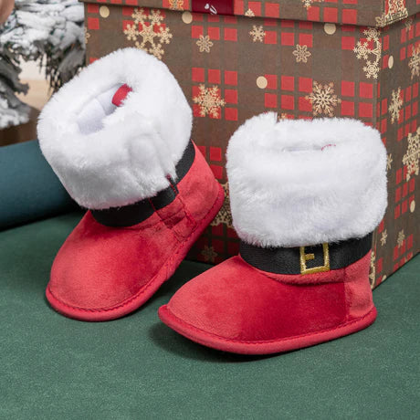 Santa Sherpa Booties