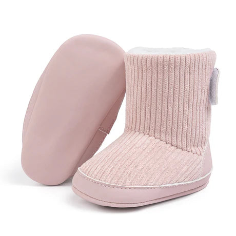 Sherpa Ribbed Baby Boots