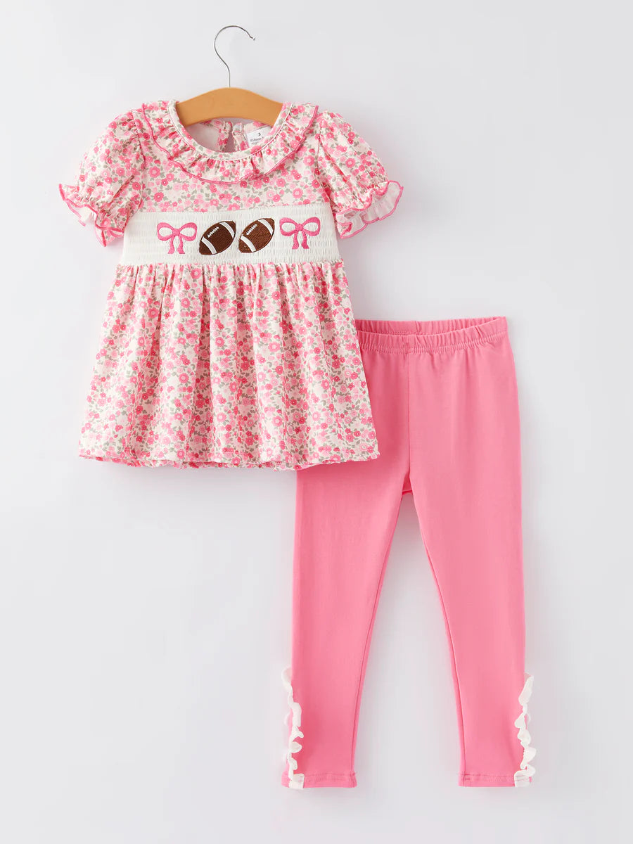 Go Team Smocked Football Set