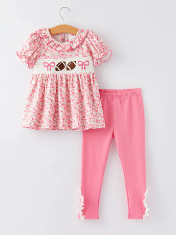 Go Team Smocked Football Set