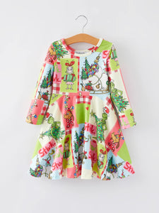Patchwork Holiday Dress