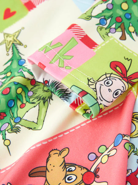 Patchwork Holiday Dress